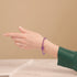 Bjorn | Gemmy Bear Bracelet | Amethyst x Silver